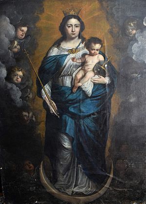 Archivo:Nuestra Señora de los Remedios de la desaparecida Capilla de los Blanco de Cádiz