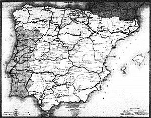 Archivo:Proyecto de las líneas generales de navegación y de ferrocarriles en la península española, 1855, de Francisco Coello