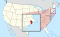 Rhode Island in United States (zoom) (extra close) (US48)