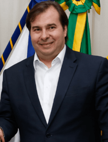 Rodrigo Maia como Presidente em exercício do Brasil.png