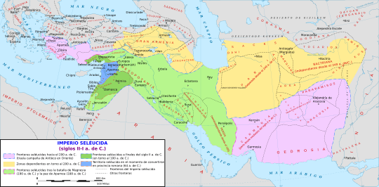 Archivo:Seleucid Empire 200-64 BC - es