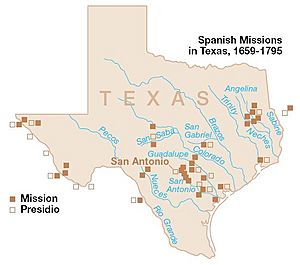 Archivo:Spanish Missions in Texas