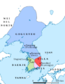 Three Kingdoms of Korea Map-es
