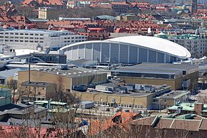 Archivo:Vy över Scandinavium och Valhallabadet