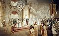 Wedding of Grand Duke Alexandr Alexandrovich and Maria Feodorovna by M.Zichy (1867, Hermitage)