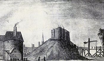 Archivo:York Castle in 1644