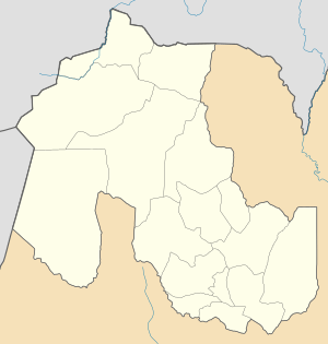 Tumbaya ubicada en Provincia de Jujuy