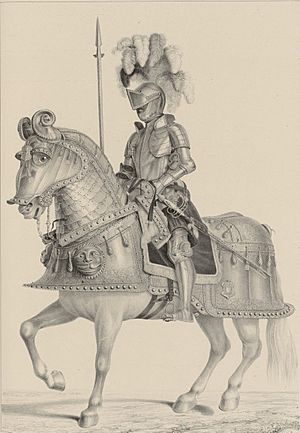 Archivo:Armadura de Carlos V a caballo