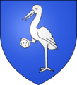 Blason ville fr Pellegrue (Gironde)
