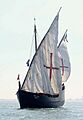 Caravela Vera Cruz no rio Tejo