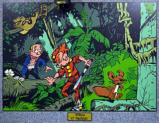 Charleroi - station Janson - Spirou et Fantasio - 01.jpg