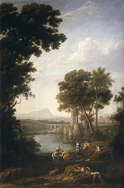 Claude Lorrain - Landscape with the Finding of Moses - WGA04979.jpg