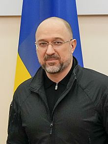 Denys Shmyhal in Kyiv, Ukraine on 27 February 2023 - 52743140449 (cropped).jpg