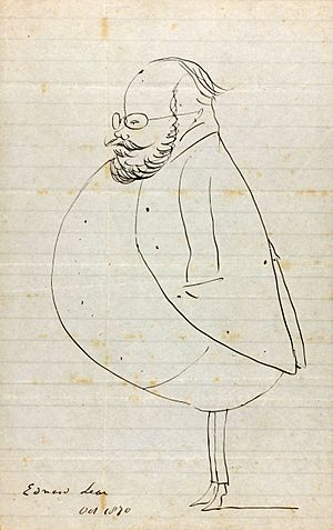 Archivo:Edward Lear self-caricature