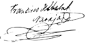 Firma de Francisco de Albalat
