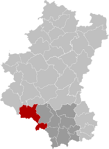 Florenville Luxembourg Belgium Map.svg