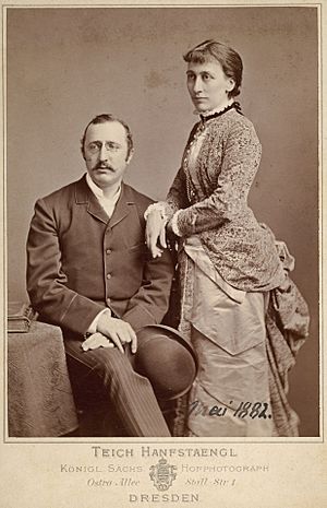 Archivo:Friedrich Alfred Krupp e Margarethe von Ende, 1882 (Foto Atelier Teich Hanfstaenge)