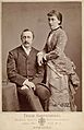 Friedrich Alfred Krupp e Margarethe von Ende, 1882 (Foto Atelier Teich Hanfstaenge)
