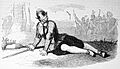 Historia de la conquista del Perú, 1851 "Hernando Pizarro herido en Puná". (3971678154)