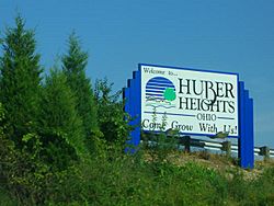 Huber Heights welcome sign.JPG