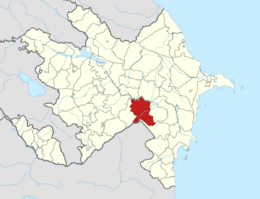 Imishli District in Azerbaijan.svg