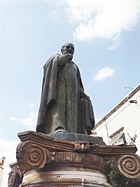 Archivo:Juan Caballero y Ocio, escultura de Alberto Pérez Soria