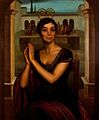 La niña de los peines by Julio Romero de Torres
