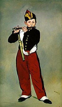 Archivo:Manet, Edouard - Young Flautist, or The Fifer, 1866 (2)