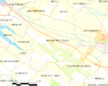Map commune FR insee code 11225