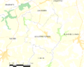 Map commune FR insee code 29033