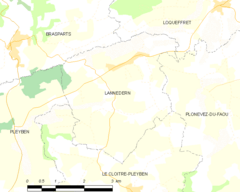 Map commune FR insee code 29115.png