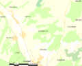 Map commune FR insee code 89137