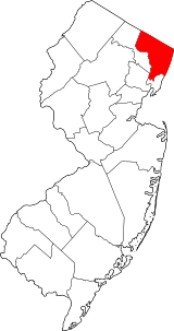 Map of New Jersey highlighting Bergen County.svg