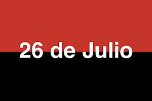 Archivo:Movimiento 26 de Julio Flag ver 2