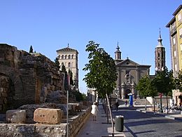 Murallas romanas - Torreón de la Zuda - San Juan de los Panetes