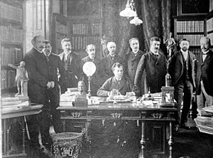 Archivo:Neg. 14. Julio Herrera y Obez con sus ministros