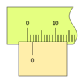 Nonio lineal B 0400 07