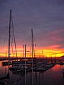 Port Ginesta-puesta sol