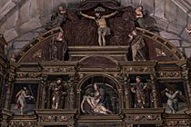 Archivo:Primer y segundo cuerpo del retablo mayor