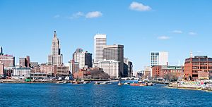 Archivo:Providence Rhode Island skyline 2017