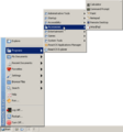 ReactOS Start menu