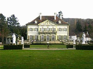 Archivo:Riehen neuer Wenken Ansicht Gartenseite