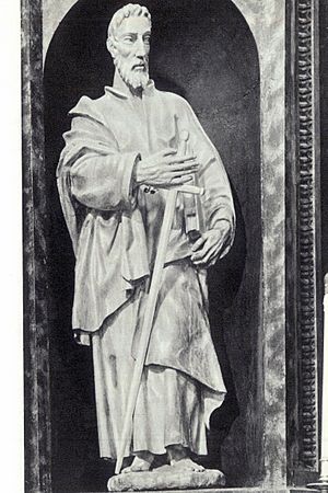 Archivo:San Pablo, por Giraldo de Merlo, en el Hospital Tavera de Toledo