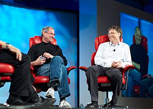 Archivo:Steve Jobs and Bill Gates (522695099)