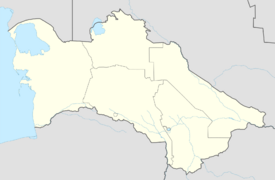 Asjabad ubicada en Turkmenistán