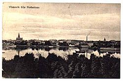 Archivo:Västervik från Norrholmen