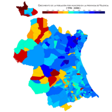 Valencia crecimiento-1998-2008