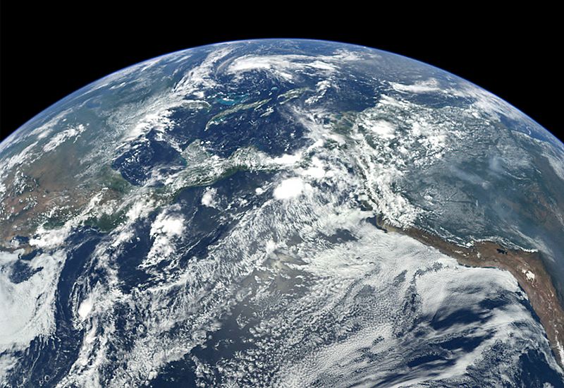 View of Earth from MESSENGER