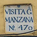 Visita General, manzana n.º 470