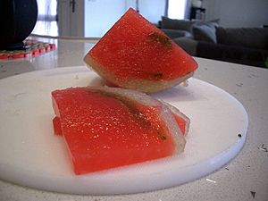 Archivo:Watermelon Agar Jelly